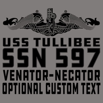 USS Tullibee (SSN-597) - Light Youth/Adult Ultra Performance Active Lifestyle T Shirt - Adult Heavy Blend™ 8 oz., 50/50 Hood (S) Design