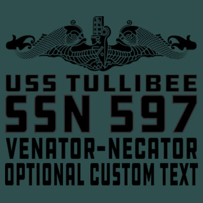 USS Tullibee (SSN-597) - Light Youth/Adult Ultra Performance Active Lifestyle T Shirt - Unisex Poly-Rich Tee Design