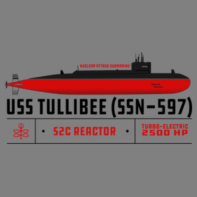 USS Tullibee (SSN-597) - Polar Camel 20 oz. Tall Stainless Steel Vacuum Insulated Tumbler Design
