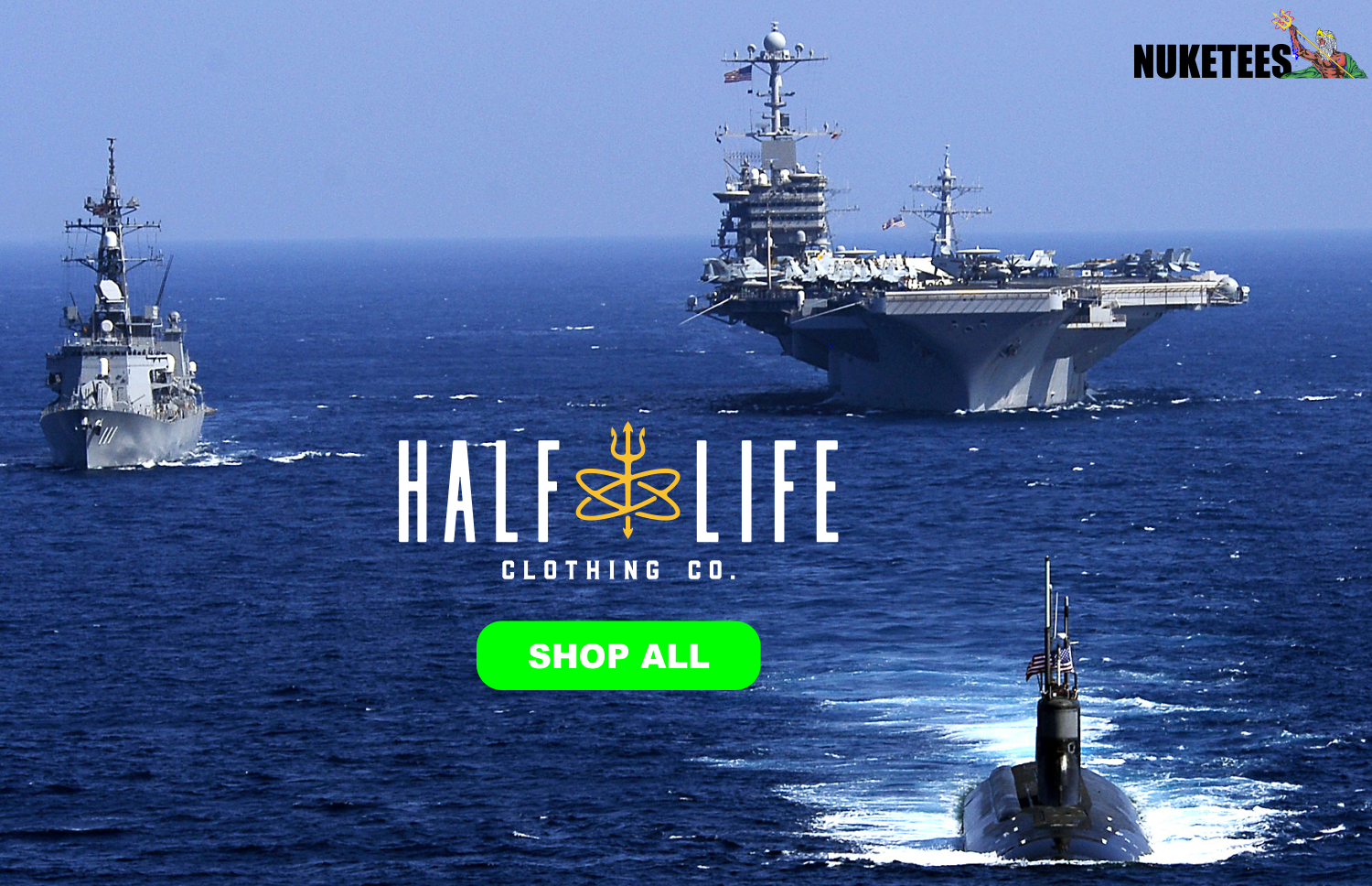 Half-Life Clothing Company - Navy Nuclear Power
