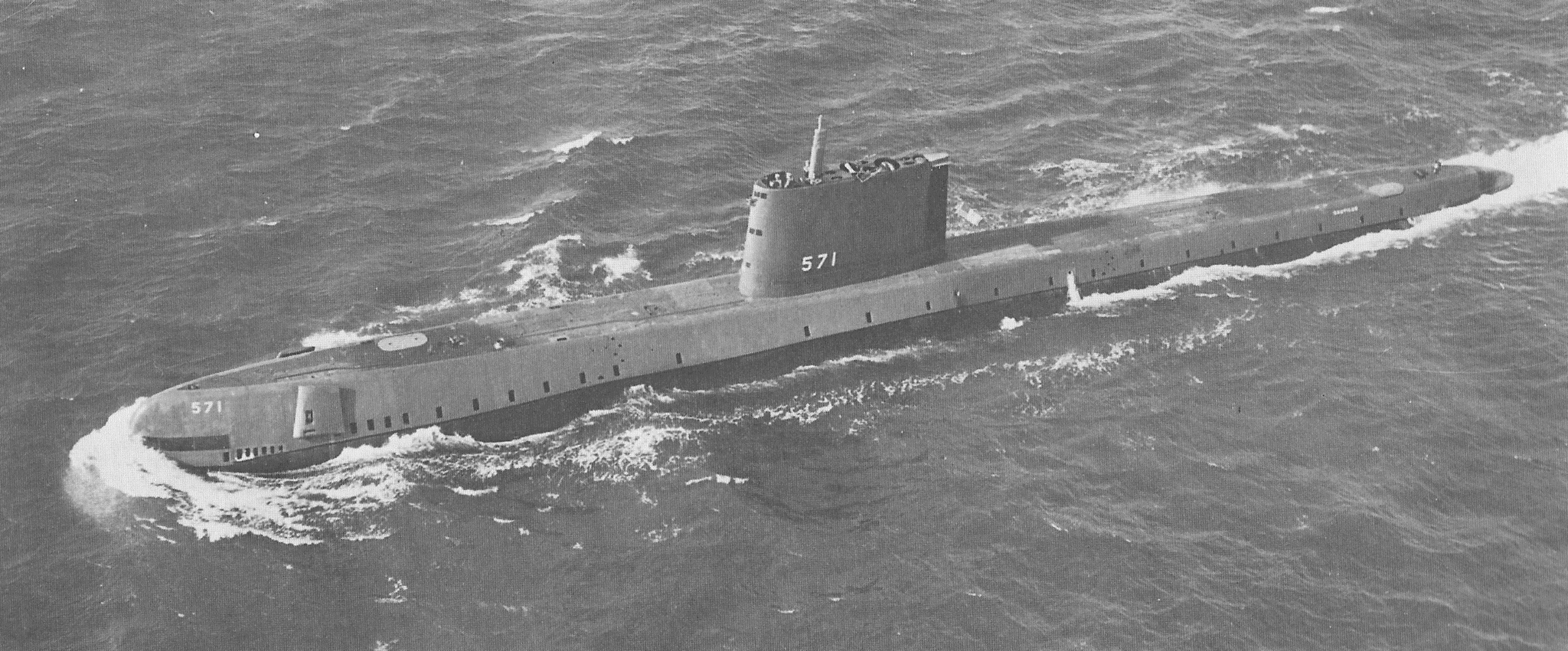 USS Nautilus Underway on Nuclear Power