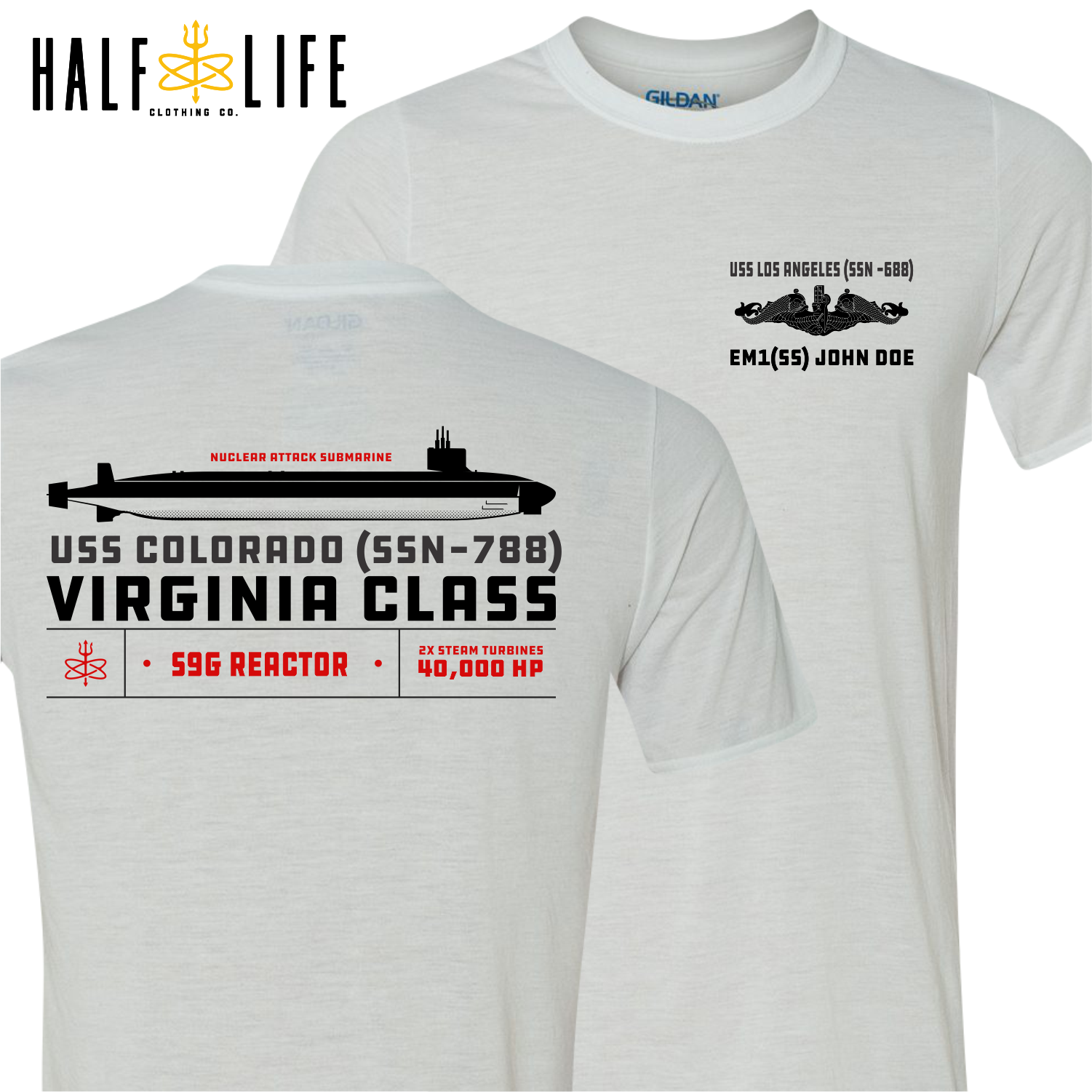 Virginia Class Submarine T-shirt