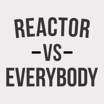 Reactor vs Everybody - Bella Ladies' Flowy Racerback Tank (S) Design
