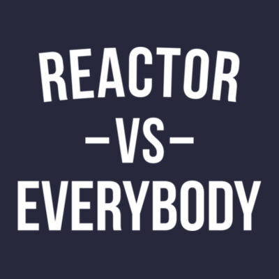 Reactor vs Everybody - Triblend Short Sleeve T-Shirt - Ladies' Triblend Short Sleeve T-Shirt Design
