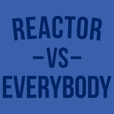 Reactor vs Everybody - Adult Lightweight Long-Sleeve Hooded T-Shirt Design