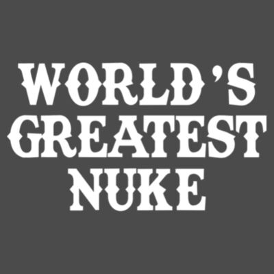 World's Greatest Nuke - American Apparel Adult Triblend Tank Design