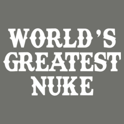 World's Greatest Nuke - Tailgate Hoodie with Beverage Insulator & Bottle Opener Design