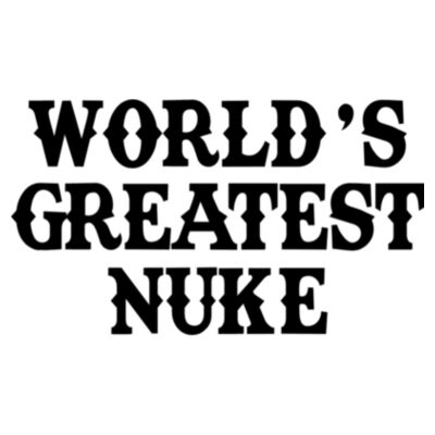 World's Greatest Nuke - Adult Colorblock Cosmic Pullover Hood (S)  Design