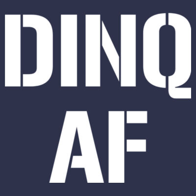 DINQ AF - DryBlend™ Pullover Unisex Hooded Sweatshirt Design