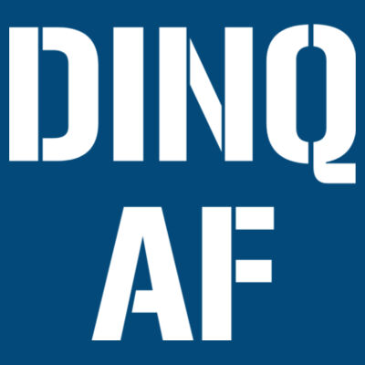 DINQ AF - LAT Adult Football Fine Jersey T-Shirt Design