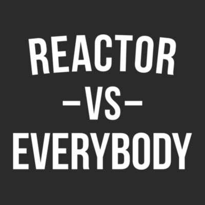 Reactor vs Everybody - Triblend Short Sleeve T-Shirt Design