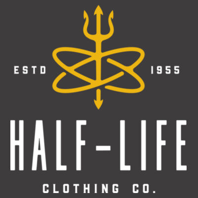 Half-Life Clothing Company - Striped Poly Fleece Hooded Pullover Sweatshirt Design