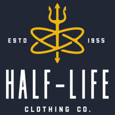 Half-Life Clothing Company - Men's Triblend Long-Sleeve Crew Design