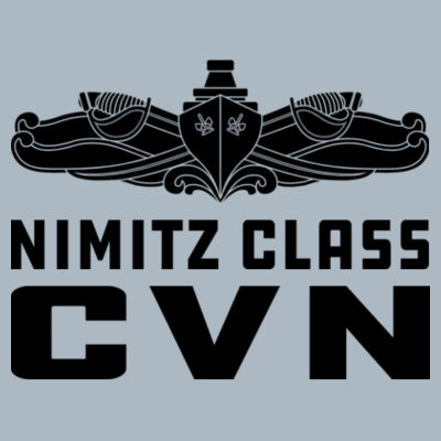 Nimitz Class Aircraft Carrier (SW) - JAmerica Unisex Poly Fleece Striped Pullover Hoodie Design