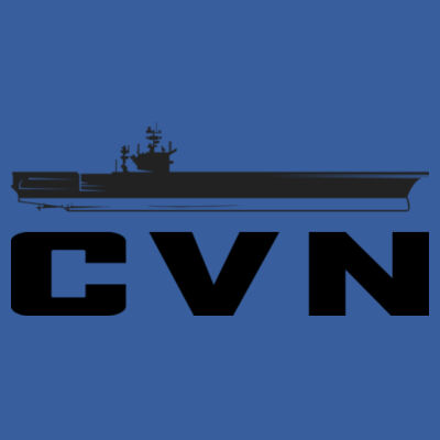 Nimitz Class Aircraft Carrier (Carrier) - (S) Adult 5.5 oz Cotton Poly (35/65) T-Shirt Design