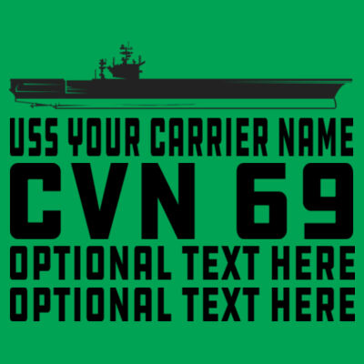 Custom: Nimitz Class Aircraft Carrier (Carrier) - Lightweight T-Shirt Design