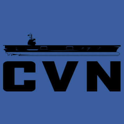 Ford Class Aircraft Carrier (Carrier) - (S) Adult 5.5 oz Cotton Poly (35/65) T-Shirt Design