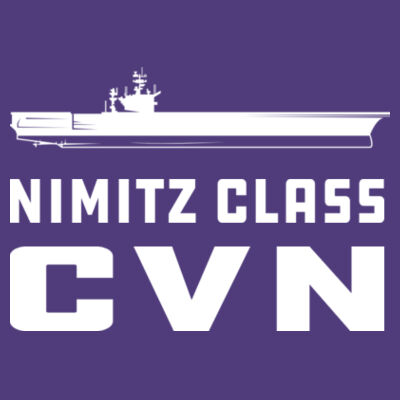 Nimitz Class Aircraft Carrier (Carrier) - Ladies' CVC T-Shirt Design