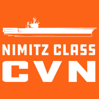 Nimitz Class Aircraft Carrier (Carrier) - DryBlend™ Pullover Unisex Hooded Sweatshirt Design