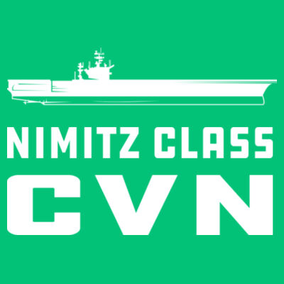Nimitz Class Aircraft Carrier (Carrier) - DryBlend™ 50 Cotton/50 DryBlend™Poly T Shirt Design