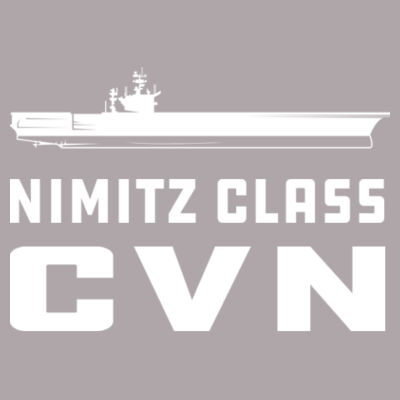 Nimitz Class Aircraft Carrier (Carrier) - Ladies' Sueded V-Neck Hooded Sweatshirt Design