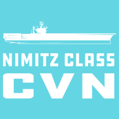 Nimitz Class Aircraft Carrier (Carrier) - Men's Triblend Long-Sleeve Crew Design