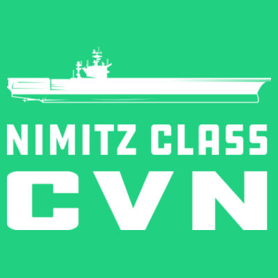 Nimitz Class Aircraft Carrier (Carrier) - Men's Triblend V Neck Design