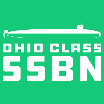 Ohio Class Ballistic Submarine - Men's CVC Crew Design