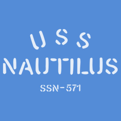 USS Nautilus - Underway on Nuclear Power - Ladies' Flowy Scoop Muscle Tank - Dark Design