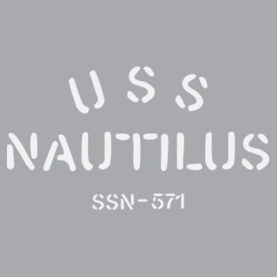 USS Nautilus - Underway on Nuclear Power - Ladies' Flowy Racerback Tank - Dark Design