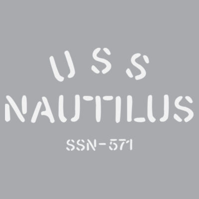 USS Nautilus - Underway on Nuclear Power - Ladies' Flowy Racerback Tank - Dark Design