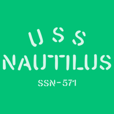 USS Nautilus - Underway on Nuclear Power - DryBlend™ Pullover Unisex Hooded Sweatshirt Design