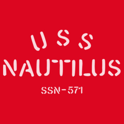 USS Nautilus - Underway on Nuclear Power - DryBlend™ 50 Cotton/50 DryBlend™Poly T Shirt Design