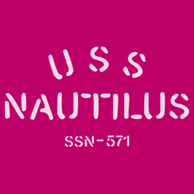 USS Nautilus - Underway on Nuclear Power - Adult PCH Pullover Hoody Design