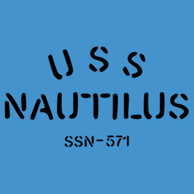 USS Nautilus - Underway on Nuclear Power - Adult Softstyle® 4.5 oz. Heather Color T-Shirt (S) Design