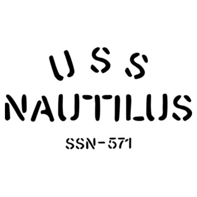 USS Nautilus - Underway on Nuclear Power - Infant Polyester Bodysuit Onsie Design