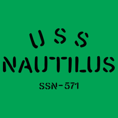 USS Nautilus - Underway on Nuclear Power - Lightweight T-Shirt Design