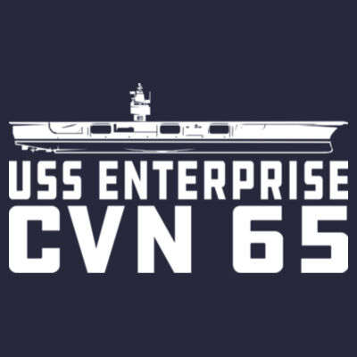 USS Enterprise Original Island - Carrier - Ladies' Triblend Short Sleeve T-Shirt Design
