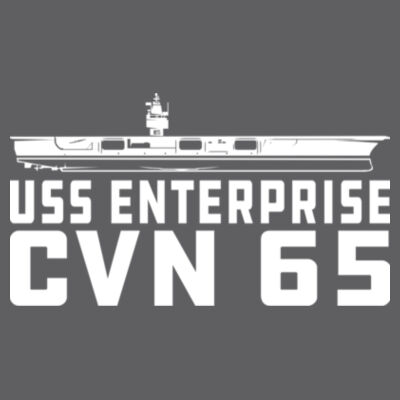 USS Enterprise Original Island - Carrier - Triblend Short Sleeve T-Shirt Design