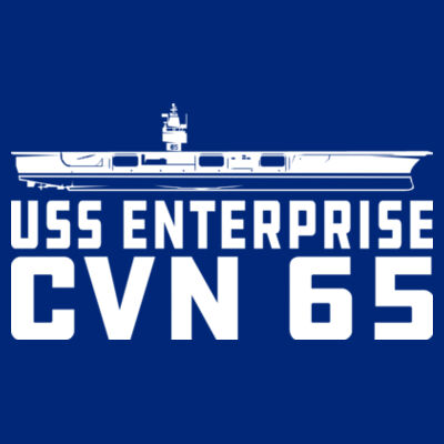 USS Enterprise Original Island - Carrier - Men's CVC Crew Design