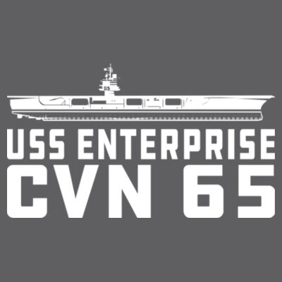 USS Enterprise with '82-2012 Island - Triblend Short Sleeve T-Shirt Design