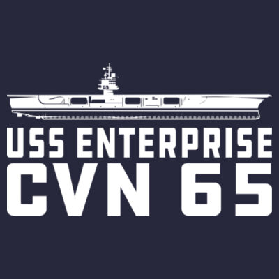 USS Enterprise with '82-2012 Island - Ladies' Triblend Short Sleeve T-Shirt Design