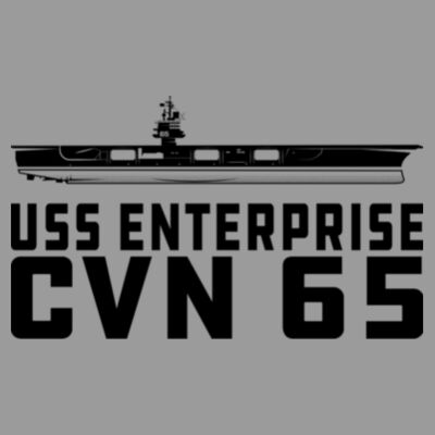 USS Enterprise with '82-2012 Island - Ladies' Flowy V-Neck Tank Design