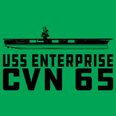 USS Enterprise with '82-2012 Island - Lightweight T-Shirt Design