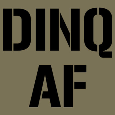 Dinq AF - Unisex or Youth Ultra Cotton™ 100% Cotton T Shirt Design