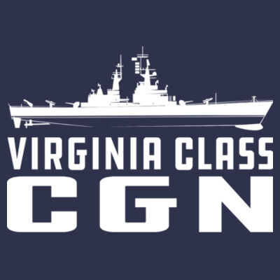 Virginia Class Cruiser - DryBlend™ Pullover Unisex Hooded Sweatshirt Design
