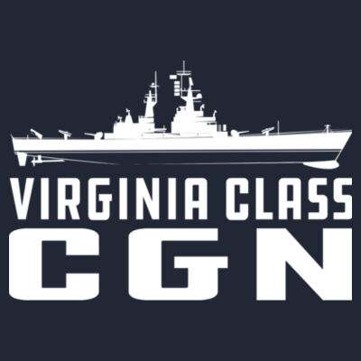 Virginia Class Cruiser - Men's Triblend Long-Sleeve Crew Design