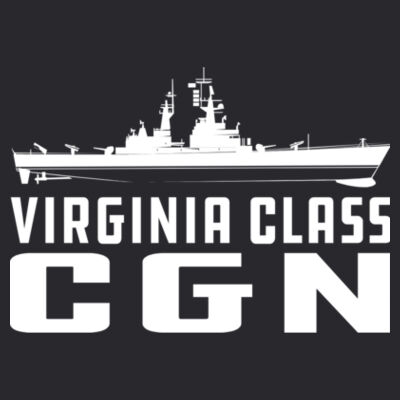 Virginia Class Cruiser - Men's Triblend Long-Sleeve Henley Design