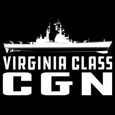 Virginia Class Cruiser - Ladies' Flowy Racerback Tank - Dark Design