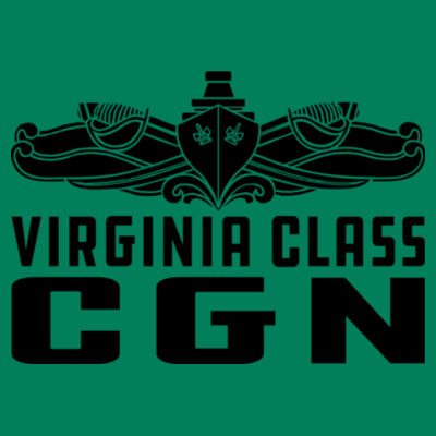 Virginia Class Cruiser (SW) - Adult 5 oz. HD Cotton™ T-Shirt (S) Design